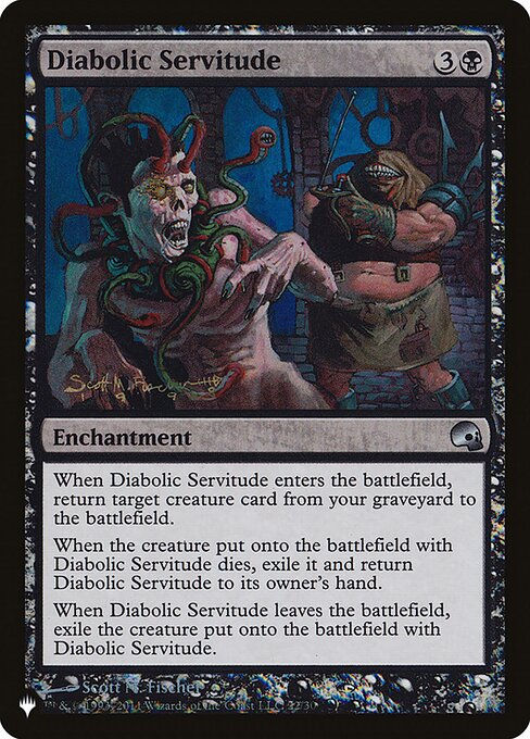 Diabolic Servitude (PLST) (PD3-22)