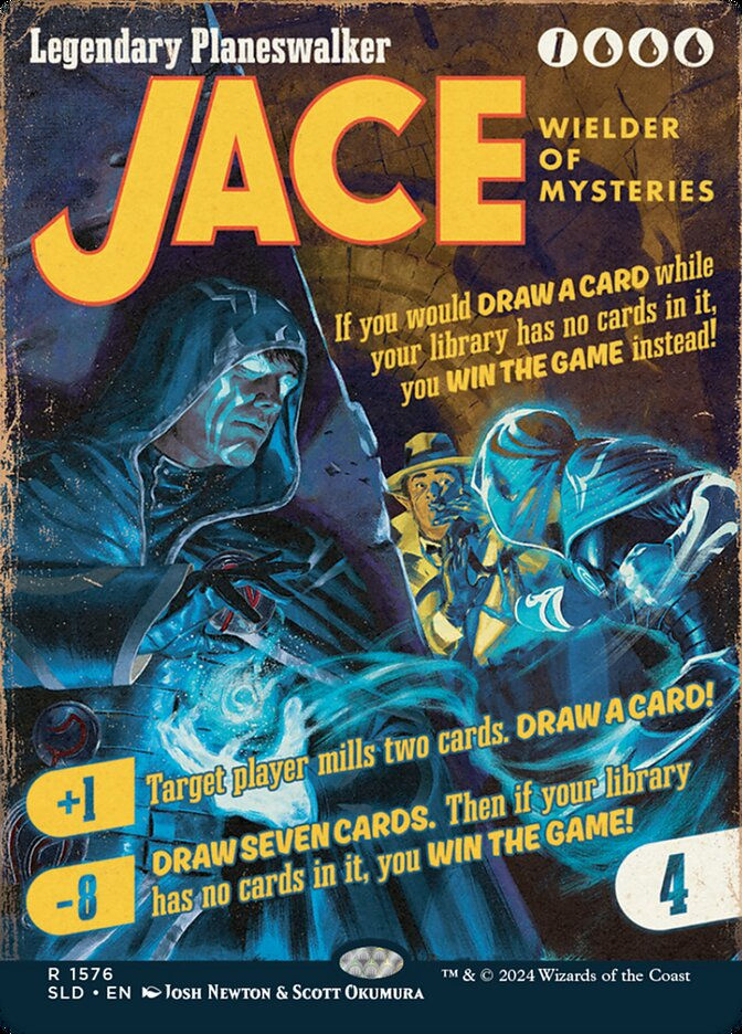 Jace, Wielder of Mysteries (SLD) (1576) / Borderless