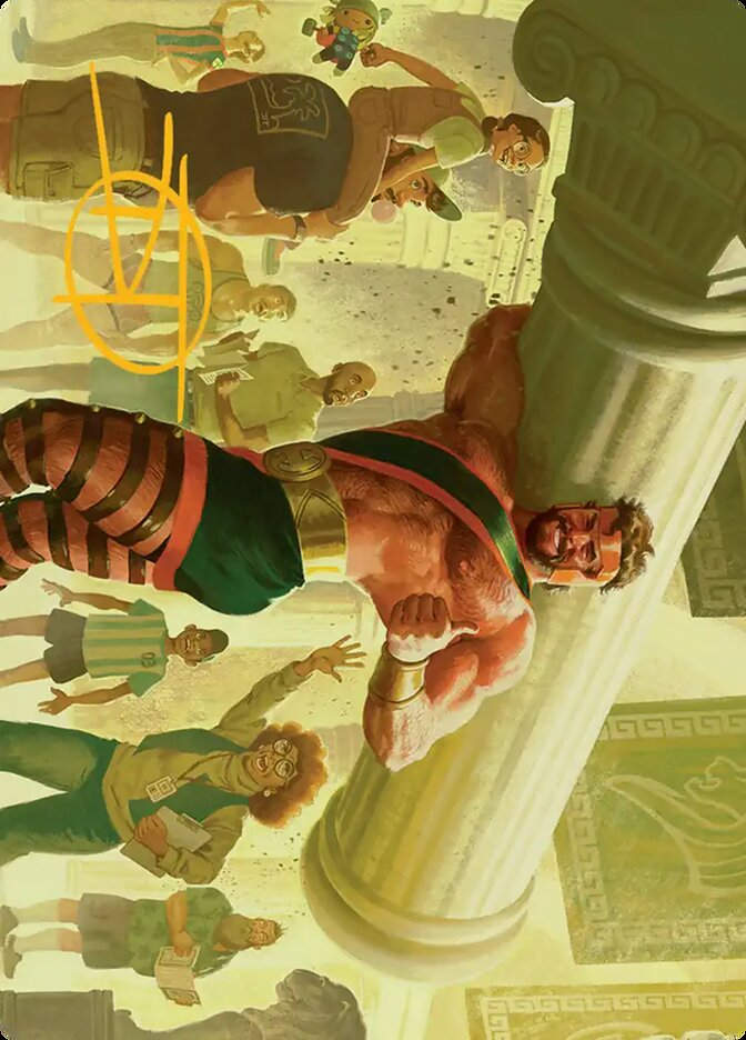 Hercules, Prince of Power (AMSH) (13) / Firma Dorada