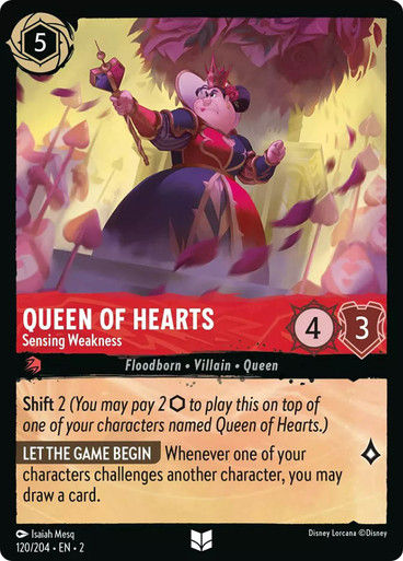Queen of Hearts - Sensing Weakness (LOR_ROF)