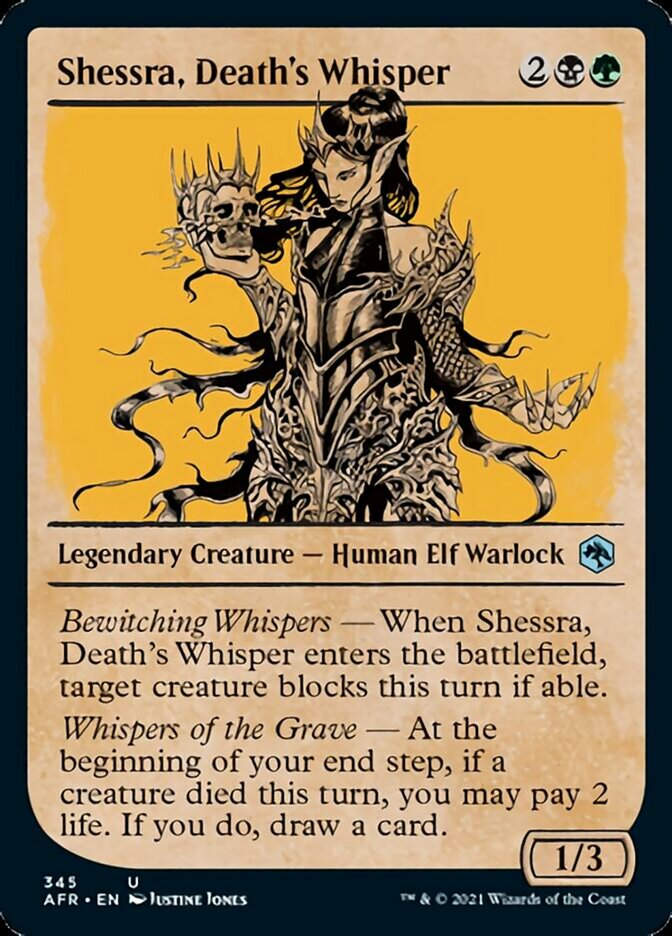 Shessra, Death's Whisper (AFR) / Showcase