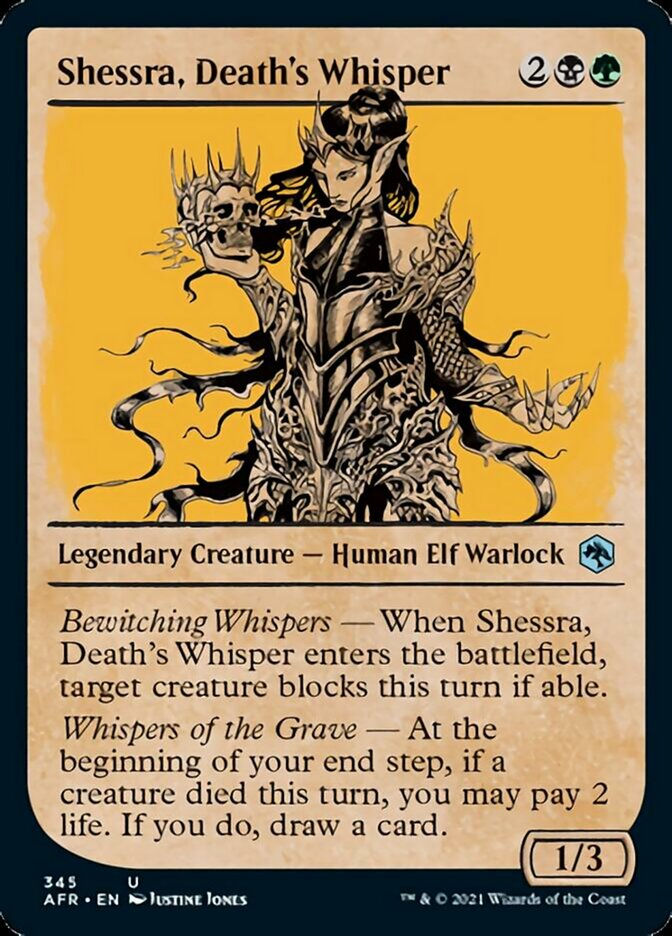 Shessra, Death's Whisper (AFR) / Showcase