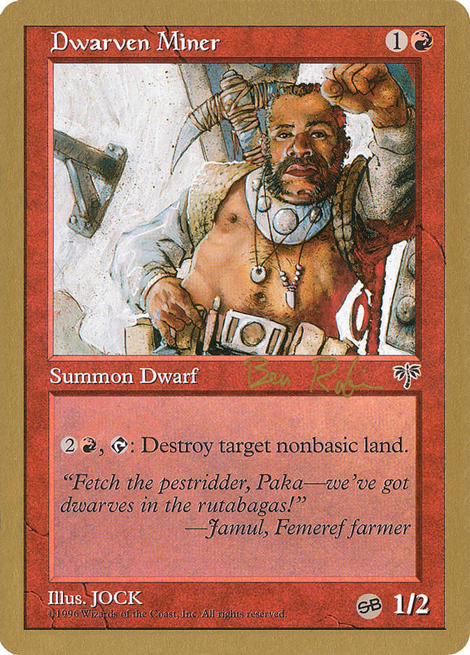 Dwarven Miner (WC98) (br169sb)