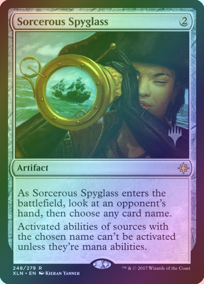 Sorcerous Spyglass (PXLN) (248p) / Foil
