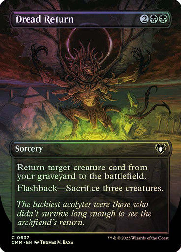 Dread Return (cmm) / Borderless / Foil
