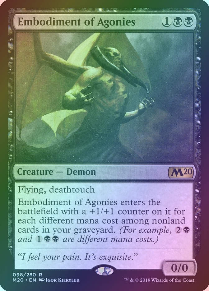 Embodiment of Agonies (M20) (98) / Foil