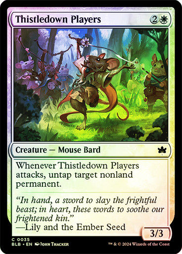 Thistledown Players (blb) (35) / Foil