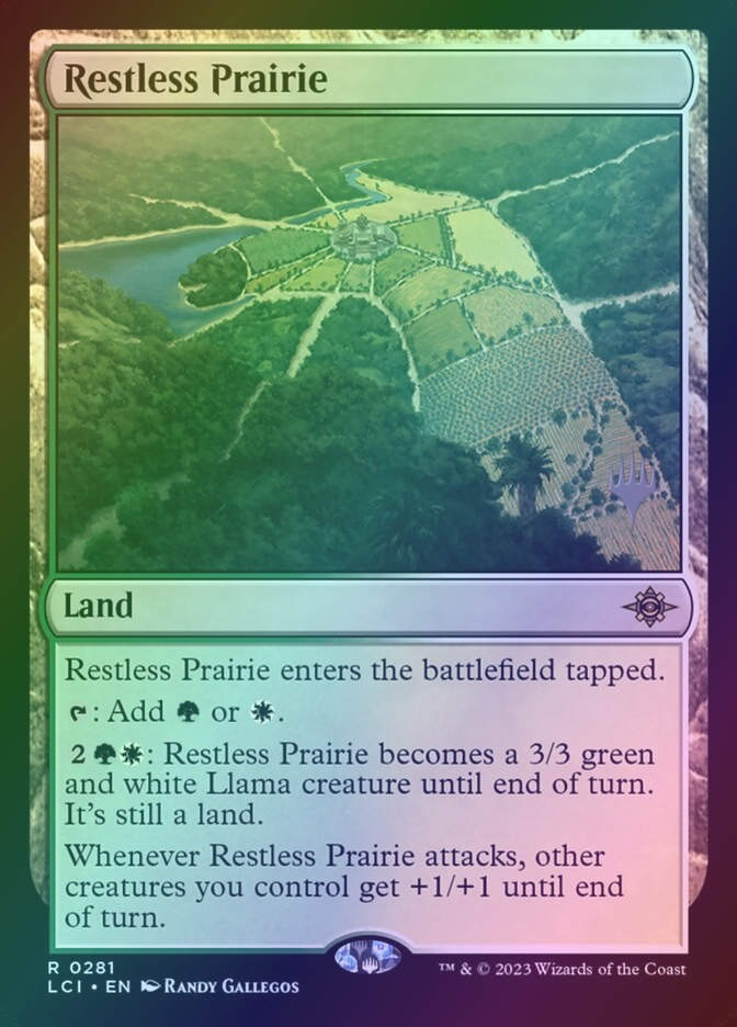 Restless Prairie (PLCI) (281p) / Foil