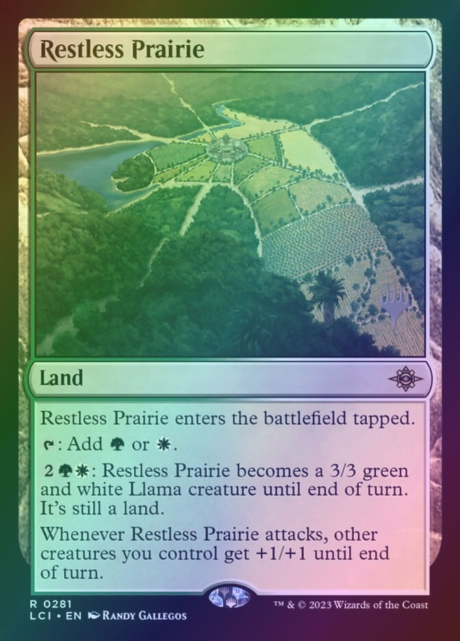 Restless Prairie (PLCI) (281p) / Foil
