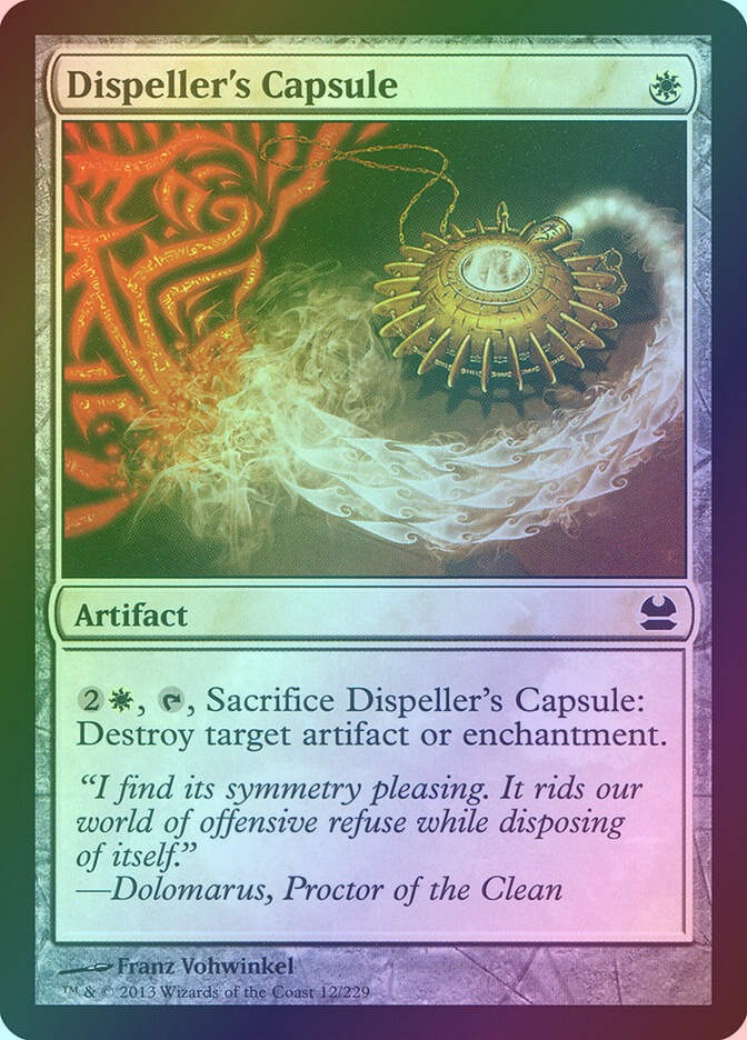 Dispeller's Capsule (MMA) (12) / Foil