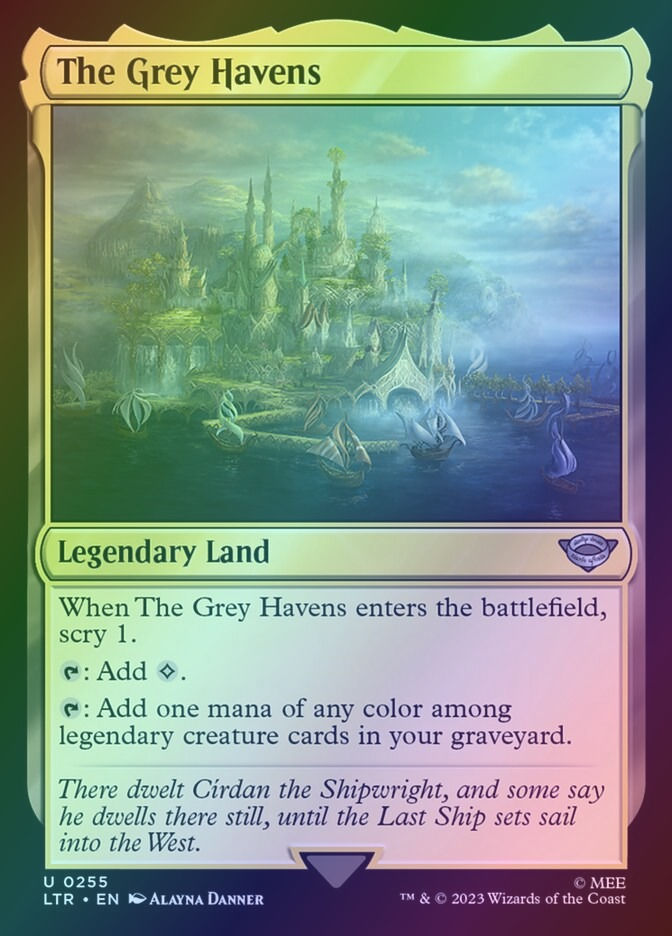 The Grey Havens (LTR) (255) / Foil