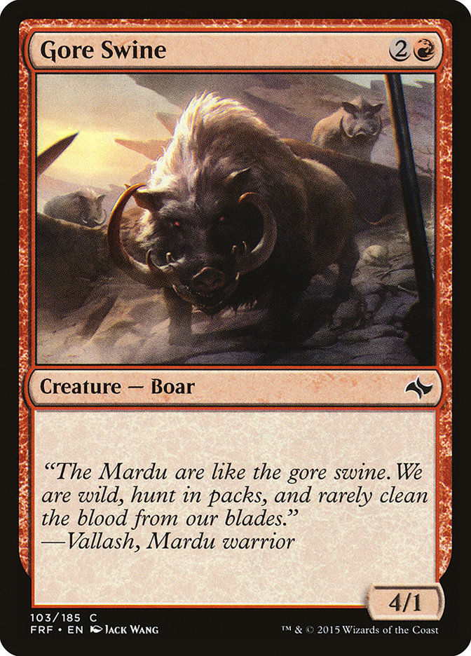 Gore Swine (FRF) (103)