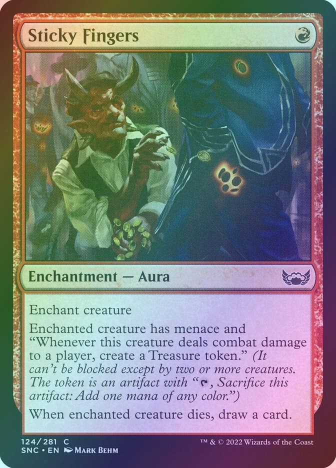 Sticky Fingers (SNC) (124) / Foil