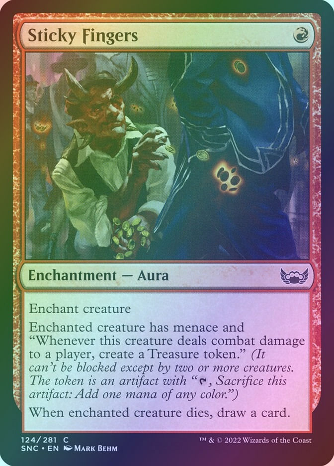 Sticky Fingers (SNC) (124) / Foil