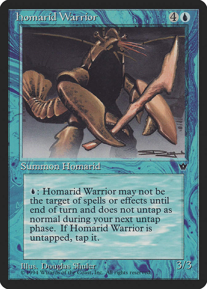 Homarid Warrior (fem)