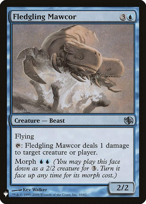 Fledgling Mawcor (PLST) (DD2-10)