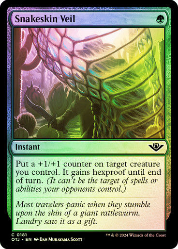 Snakeskin Veil (otj) (181) / Foil