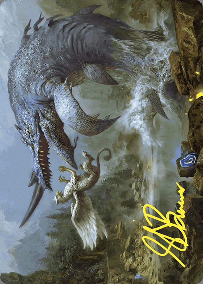 Horned Loch-Whale (AWOE) (6) / Firma Dorada