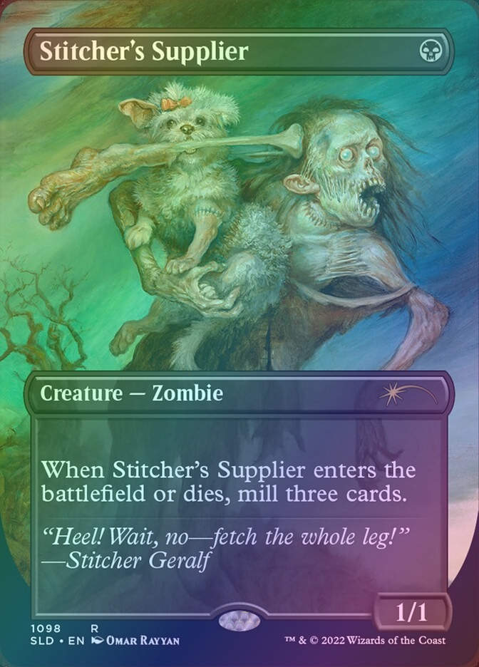 Stitcher's Supplier (SLD) (1098) / Borderless / Foil