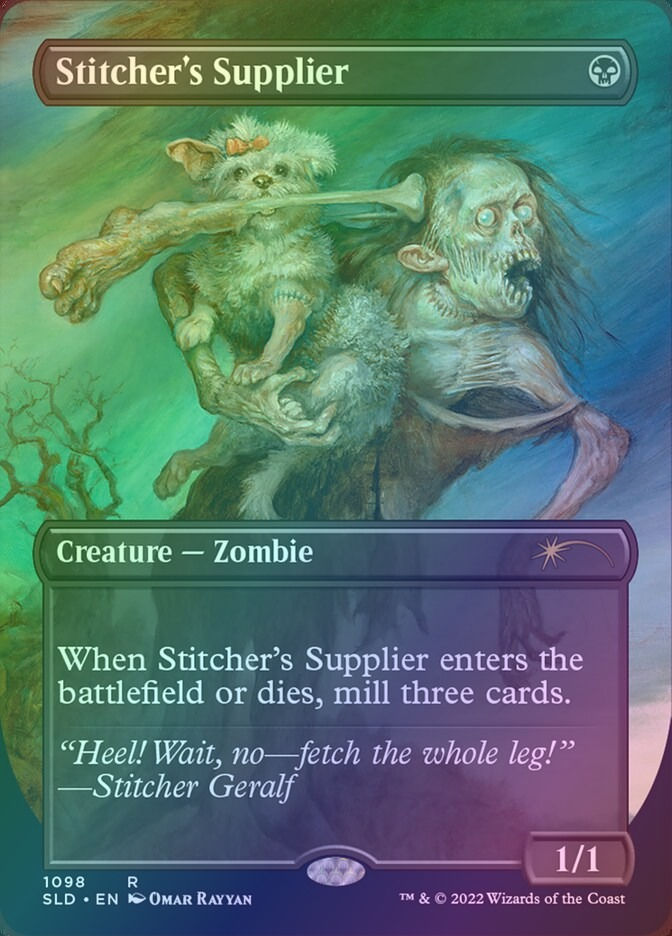 Stitcher's Supplier (SLD) (1098) / Borderless / Foil