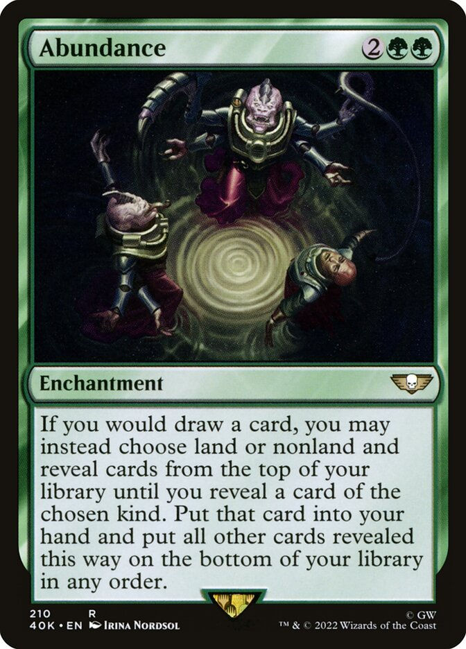 Abundance (40K) (210)