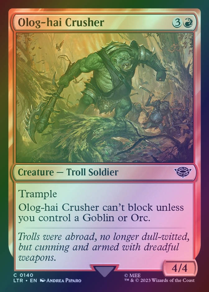 Olog-hai Crusher (LTR) (140) / Foil