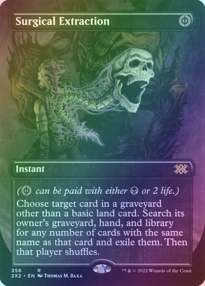 Surgical Extraction (2X2) (356) / Borderless / Foil