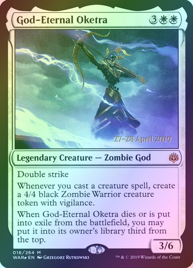 God-Eternal Oketra (PWAR) (16s) / Foil