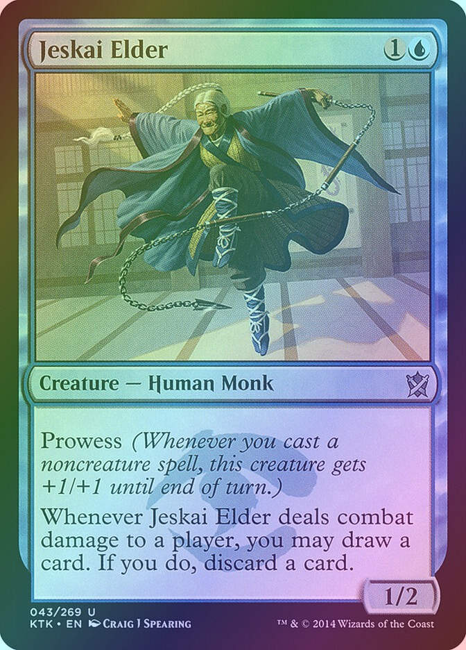 Jeskai Elder (KTK) (43) / Foil