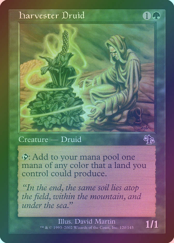 Harvester Druid (JUD) (120) / Foil
