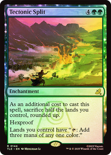 Tectonic Split (TLE) (144) / Foil