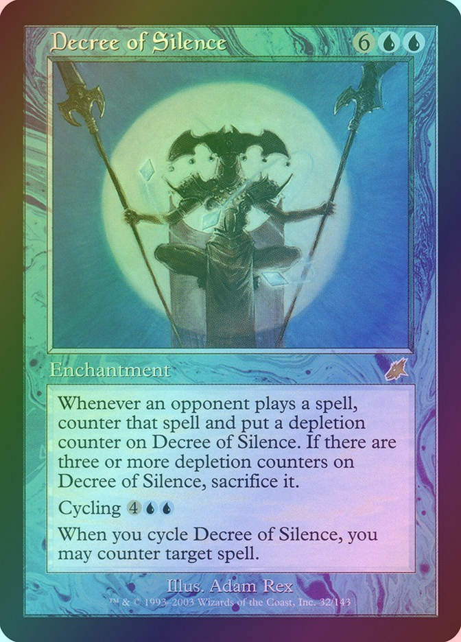 Decree of Silence (SCG) (32) / Foil