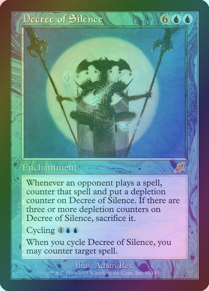 Decree of Silence (SCG) (32) / Foil