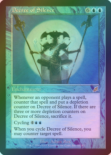 Decree of Silence (SCG) (32) / Foil | MTG Wolf México