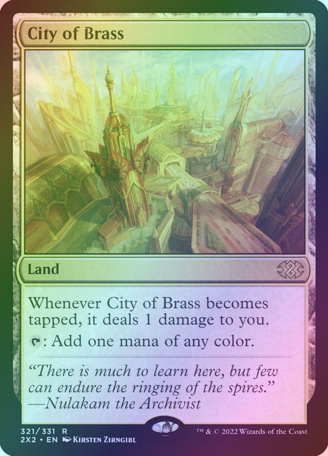 City of Brass (2X2) (321) / Foil