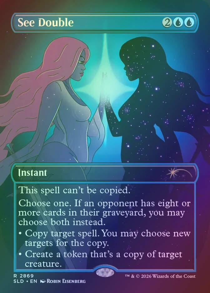 See Double (SLD) (2869) / Borderless / Foil