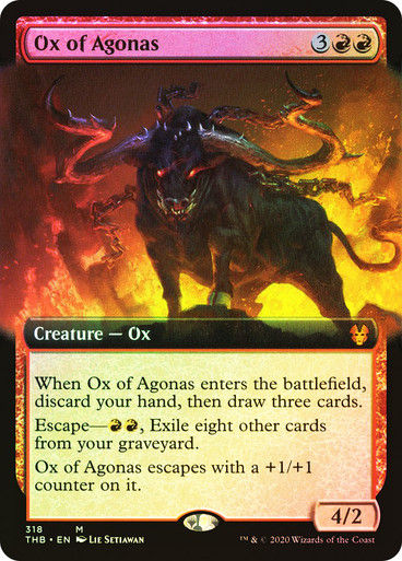 Ox of Agonas (THB) (318) / Extended Art / Foil