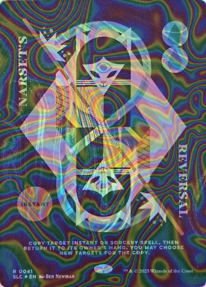 Narset's Reversal (SLC) (41) / Borderless / Halo Foil
