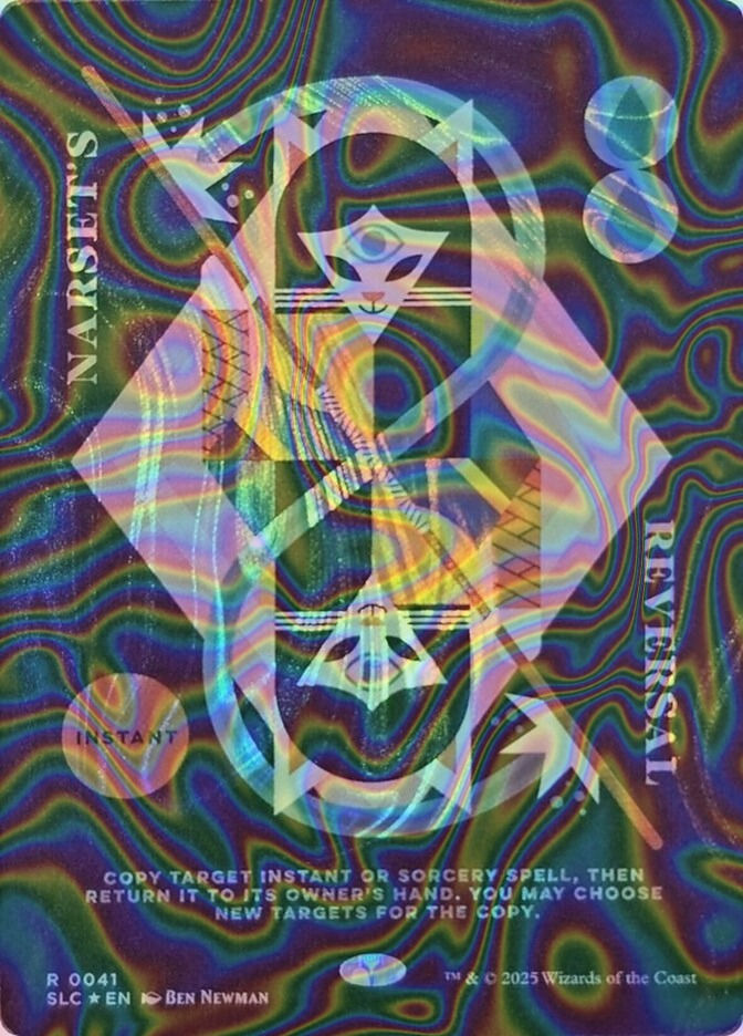 Narset's Reversal (SLC) (41) / Borderless / Halo Foil
