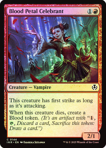 Blood Petal Celebrant (INR) (144) / Foil