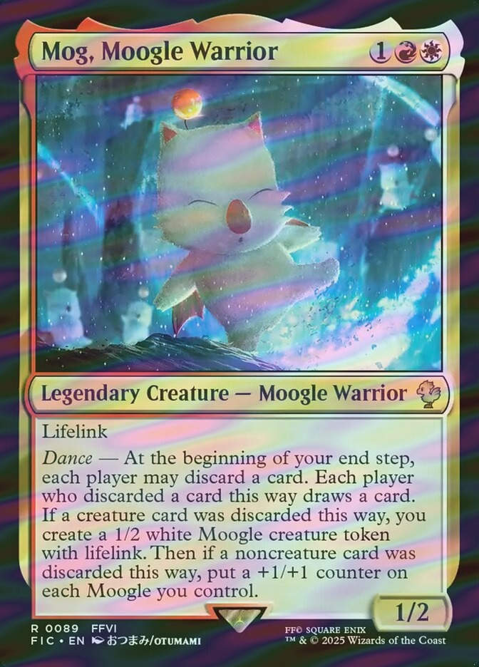 Mog, Moogle Warrior (FIC) (89) / Surge Foil