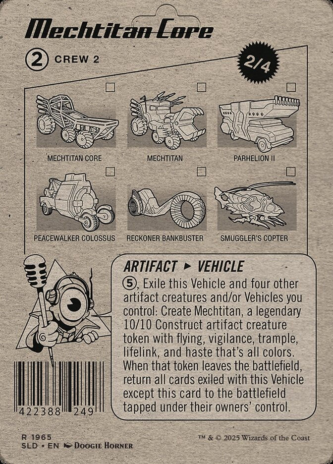Mechtitan Core // Mechtitan Core (SLD) (1965) / Borderless — cara 2 de 2