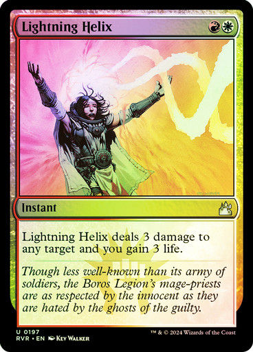 Lightning Helix (rvr) (197) / Foil