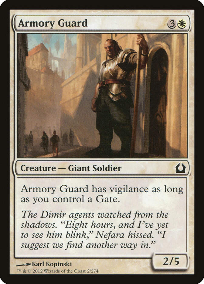 Armory Guard (RTR) (2)