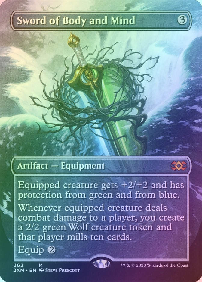 Sword of Body and Mind (2XM) (363) / Borderless / Foil
