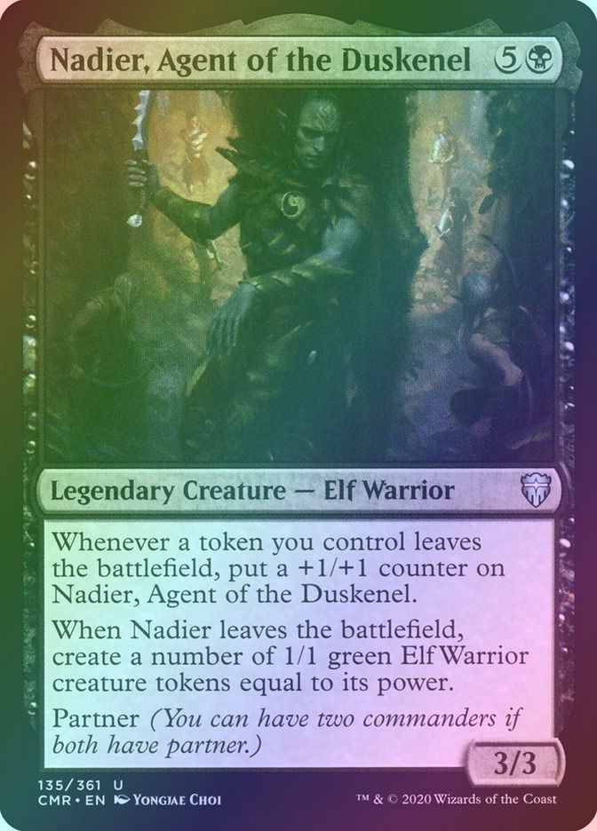 Nadier, Agent of the Duskenel (CMR) (135) / Foil