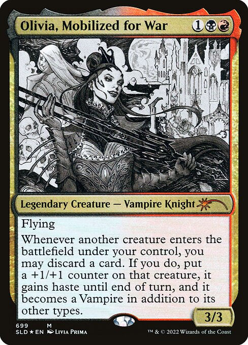 Olivia, Mobilized for War (SLD) (699) / Foil