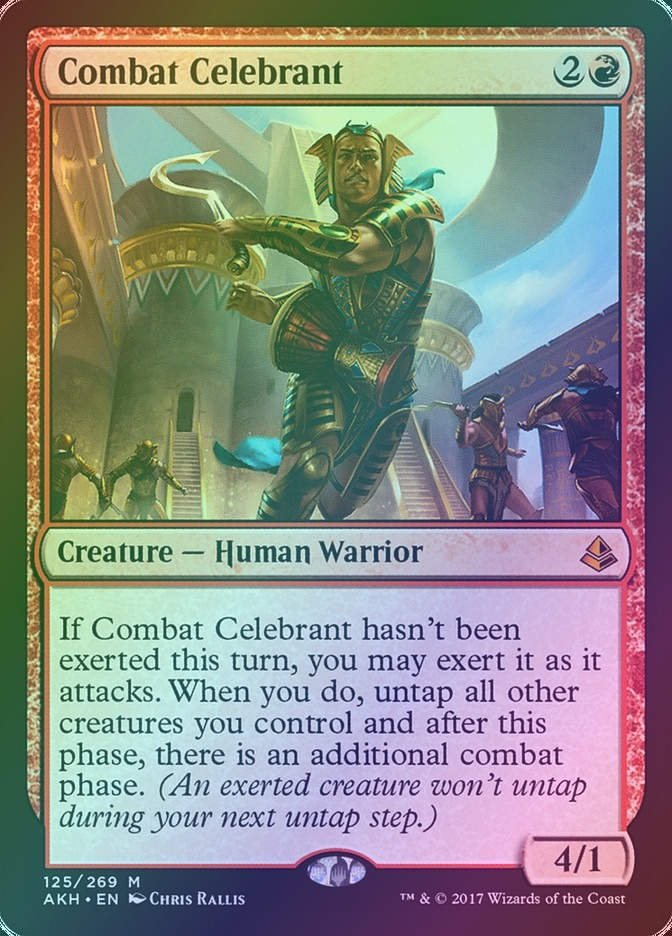 Combat Celebrant (AKH) (125) / Foil