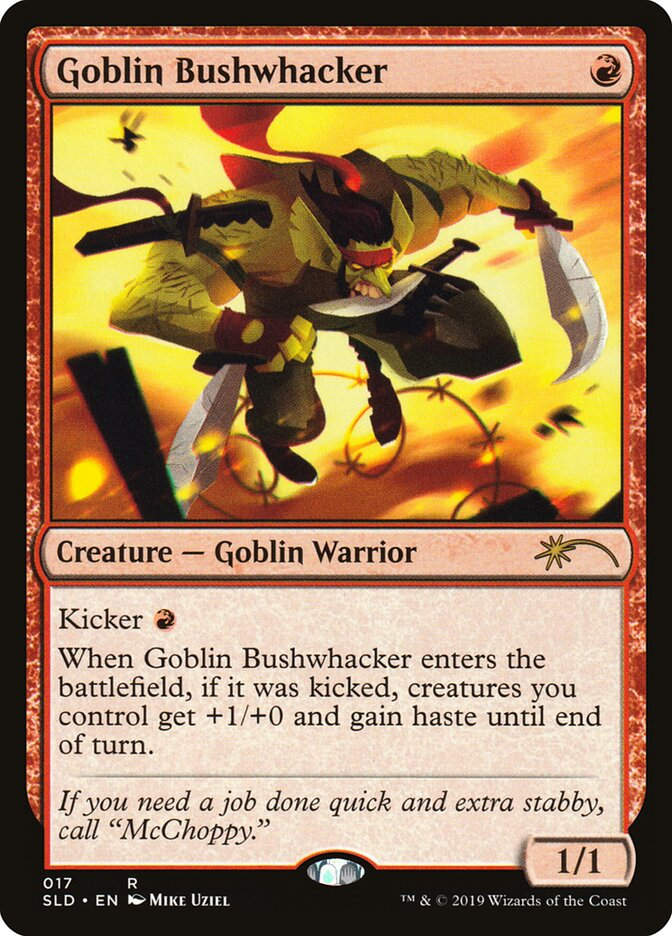 Goblin Bushwhacker (SLD) (17)