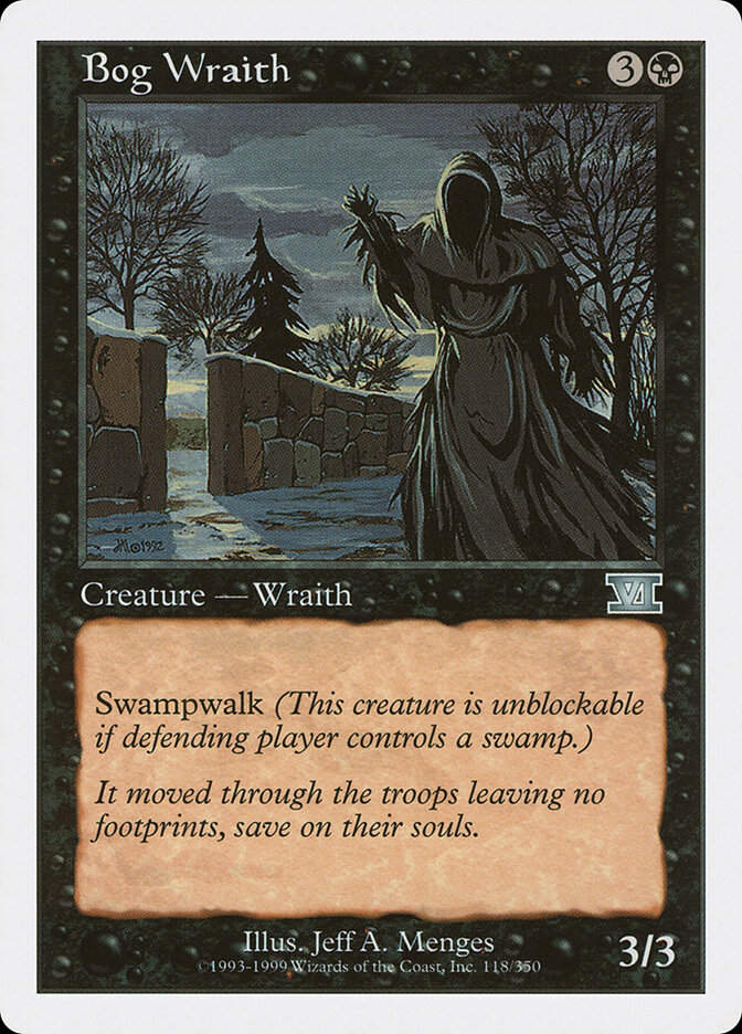 Bog Wraith (6ED) (118)